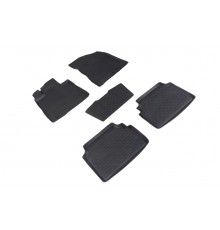 Резиновые коврики с высоким бортом для Hyundai Sonata VIII (DN8) 2019-н.в.