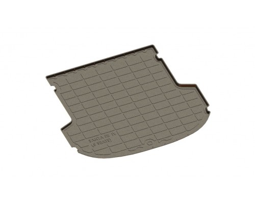 Полиуретановый коврик в багажник для Hyundai Santa Fe IV (5 мест) 2018-н.в. Фото