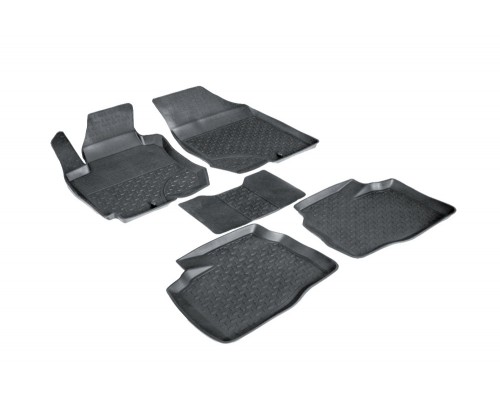 Резиновые коврики с высоким бортом для Hyundai Elantra IV 2006-2011 Фото