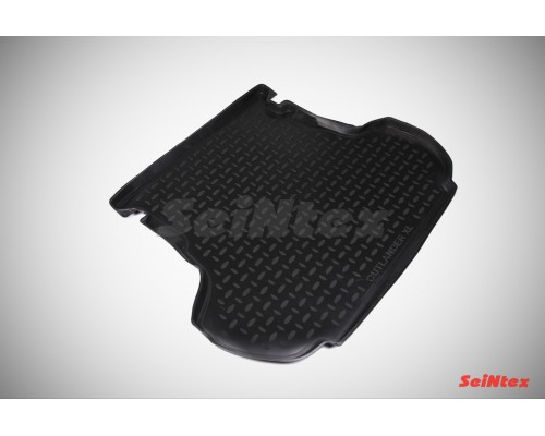 Полиуретановый коврик в багажник для Mitsubishi Outlander 2006-2012 Фото