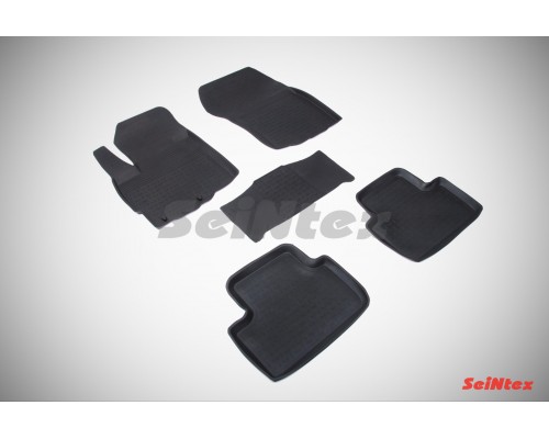 Резиновые коврики с высоким бортом для Peugeot 4008 2012-н.в. Фото