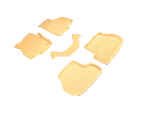 Ворсовые 3D коврики для Volkswagen Golf V, VI, Jetta 2003-2012 Фото
