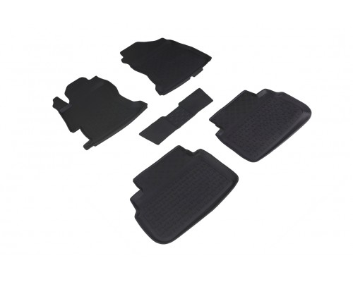 Резиновые коврики с высоким бортом для Subaru XV II 2017-н.в. Фото