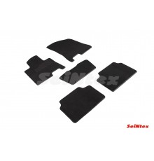 Ворсовые коврики LUX для Hyundai Sonata VIII 2019-н.в.