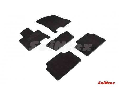 Ворсовые коврики LUX для Hyundai Sonata VIII 2019-н.в. Фото