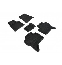 Коврики EVA 3D ромб для Mitsubishi Pajero IV 2006-н.в.