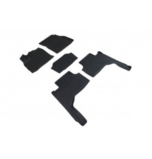 Резиновые коврики с высоким бортом для Toyota Land Cruiser 300 2021-н.в.