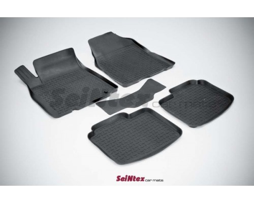 Резиновые коврики с высоким бортом для GAZ Siber 2008-2010 Фото