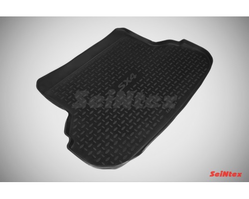 Полиуретановый коврик в багажник для Suzuki SX4 Sedan 2006-2013 Фото