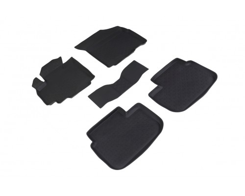 Резиновые коврики с высоким бортом для Fiat Sedici 2006-н.в. Фото