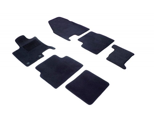 Ворсовые коврики LUX для Nissan Qashqai+2 2008-2014 Фото