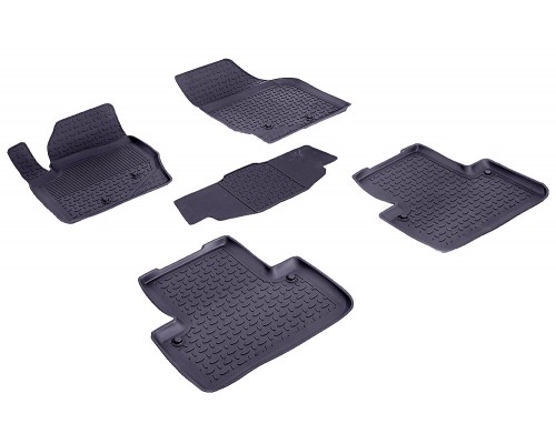 Резиновые коврики с высоким бортом для Volvo XC90 2002-2014 Фото