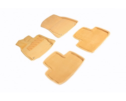 Ворсовые 3D коврики для Lexus IS III 2013-н.в. Фото