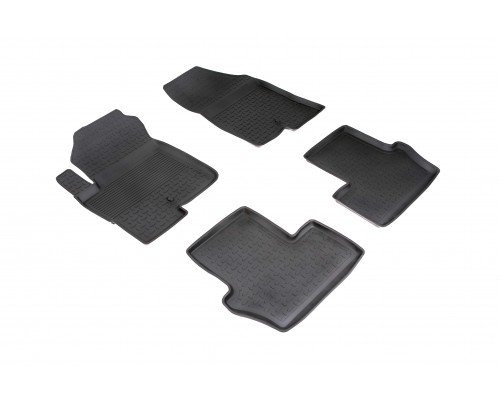 Резиновые коврики с высоким бортом для Jeep Liberty II 2007-2012 Фото