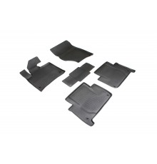 Резиновые коврики с высоким бортом для Audi Q7 2005-2015