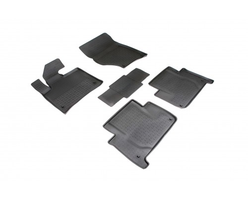 Резиновые коврики с высоким бортом для Audi Q7 2005-2015 Фото