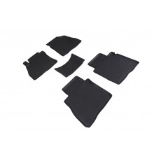 Резиновые коврики с высоким бортом для Nissan Tiida (C13) 2015-н.в.