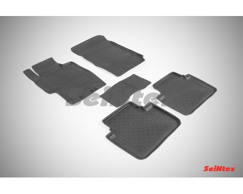 Резиновые коврики с высоким бортом для Honda Accord VII 2003-2008 Фото