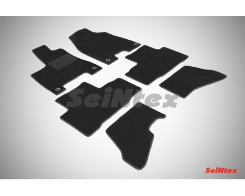 Коврики салона Lux текстильные для Acura MDX (2014-2020) 3 ряда Артикул 86317 Фото