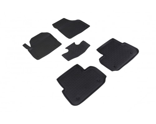 Резиновые коврики с высоким бортом для Land Rover Discovery Sport 2014-2019 Фото