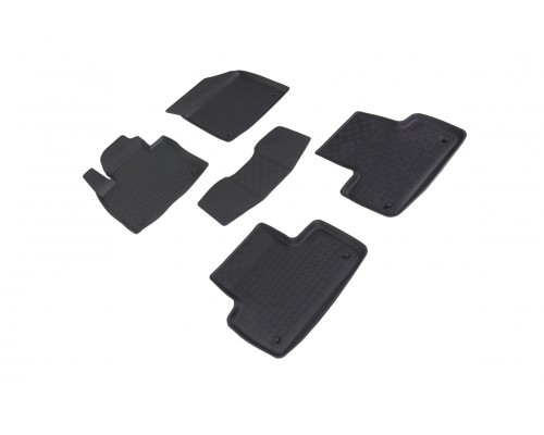 Резиновые коврики с высоким бортом для Volvo XC60 II 2018-н.в. Фото