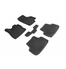 Коврики EVA 3D ромб для Skoda Octavia A8 2020-н.в.