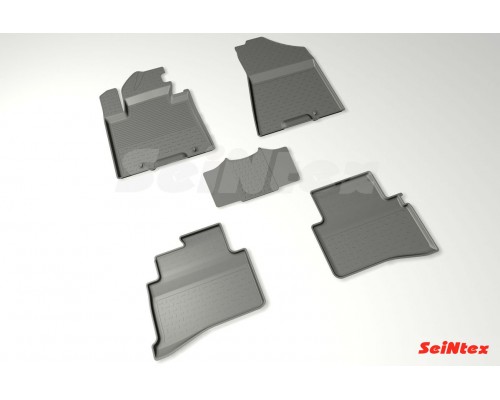 Резиновые коврики с высоким бортом для Hyundai Tucson III 2015-2018 Фото