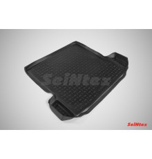 Полиуретановый коврик в багажник для Renault Logan (с карманами) 2004-2014