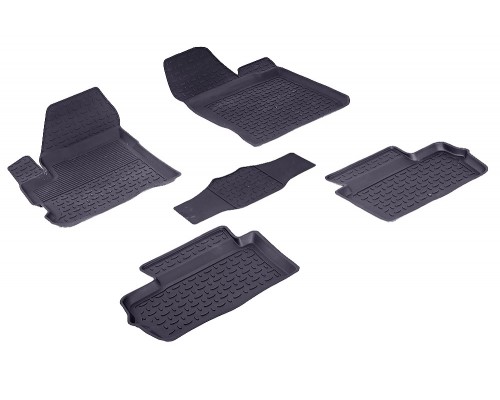 Резиновые коврики с высоким бортом для Chery IndiS 2010-н.в. Фото