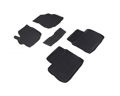 Резиновые коврики с высоким бортом для Citroen C-Elysse 2013-н.в. Фото