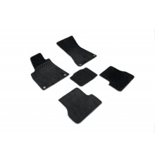 Ворсовые коврики LUX для Audi A6 (C7) 2011-2018