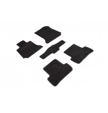 Ворсовые коврики LUX для Mercedes-Benz C-Class W204 2007-2014