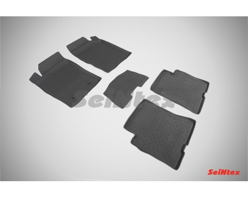 Резиновые коврики с высоким бортом для DongFeng S30 2014-н.в. Фото