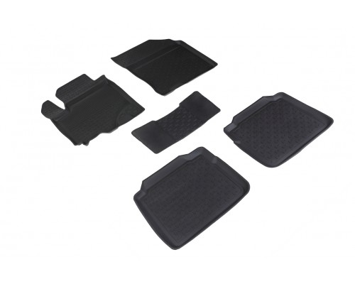 Резиновые коврики с высоким бортом для Suzuki SX4 II 2013-2022 Фото