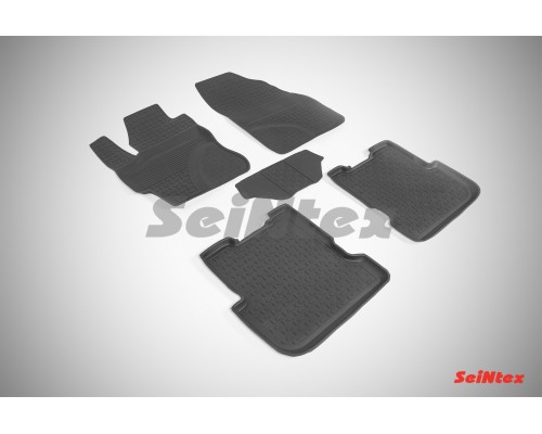 Резиновые коврики с высоким бортом для Mazda 3 2003-2009 Фото