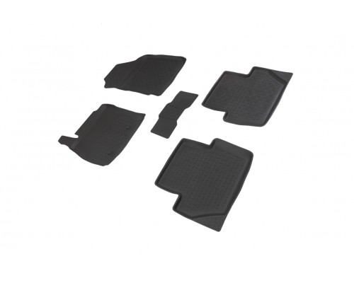 Резиновые коврики с высоким бортом для Ford Ecosport (рест.) 2017-2019 Фото