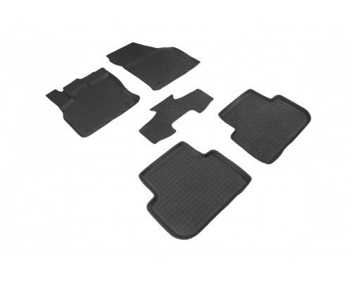 Резиновые коврики с высоким бортом для Audi Q3 II (F3) 2018-н.в. Фото