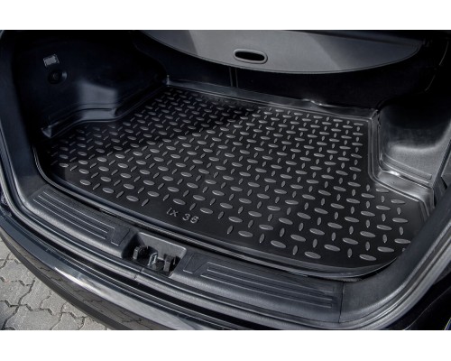 Полиуретановый коврик в багажник для Hyundai ix35 2010-2015 Фото