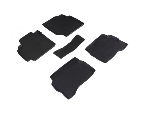 Резиновые коврики с высоким бортом для Nissan Almera classic (B10) 2006-2013 Фото