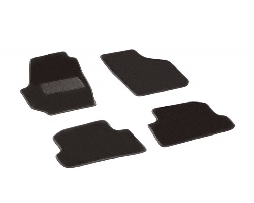Ворсовые коврики LUX для Skoda Fabia II 2007-н.в. Фото
