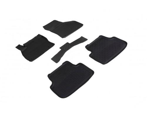 Резиновые коврики с высоким бортом для Skoda Octavia A7 2013-2020 Фото