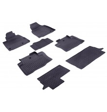 Резиновые коврики с высоким бортом для Honda Pilot II 2008-2015