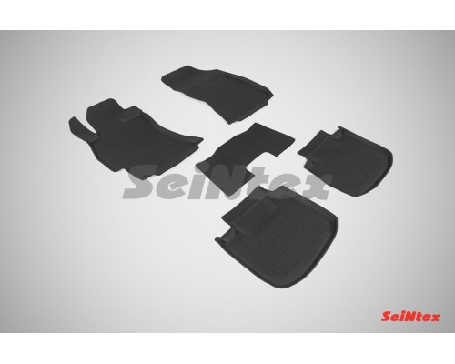 Резиновые коврики с высоким бортом для Subaru Outback V 2014-2021 Фото