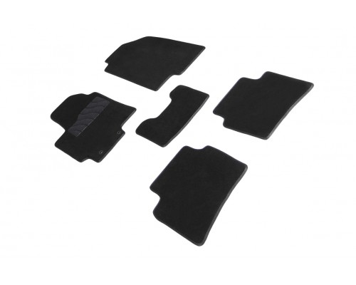 Ворсовые коврики LUX для Hyundai Solaris II 2017-н.в. Фото