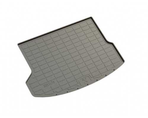 Полиуретановый коврик в багажник для KIA Seltos 2019-н.в. Фото