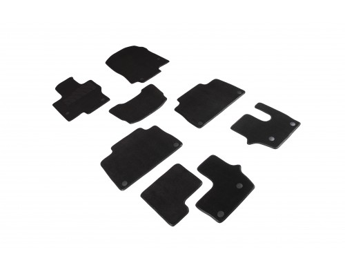 Ворсовые коврики LUX для Mercedes-Benz GLS-Class II (X167) 2019-н.в. Фото