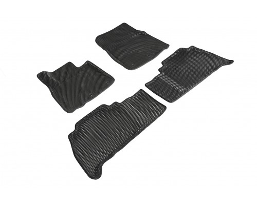 Коврики EVA 3D ромб для Toyota Land Cruiser 200 2012-2021 Фото
