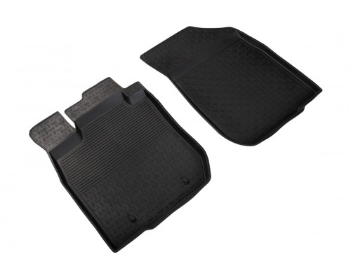 Резиновые коврики с высоким бортом для Lada Largus (пер. ряд) 2012-н.в. Фото