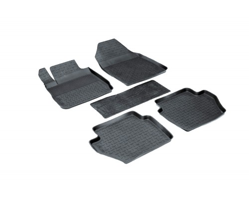 Резиновые коврики с высоким бортом для Ford Fiesta IV 2008-2015 Фото
