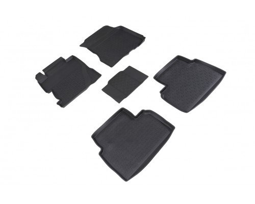 Резиновые коврики с высоким бортом для Honda Civic VIII 4D 2009-2012 Фото